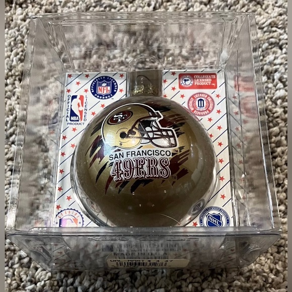 NFL San Francisco 49ers Christmas Ornament Sports Collectors Series Topperscot - Picture 5 of 6